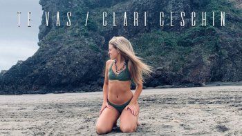 Clari Ceschin presentó su nuevo tema y videoclip 