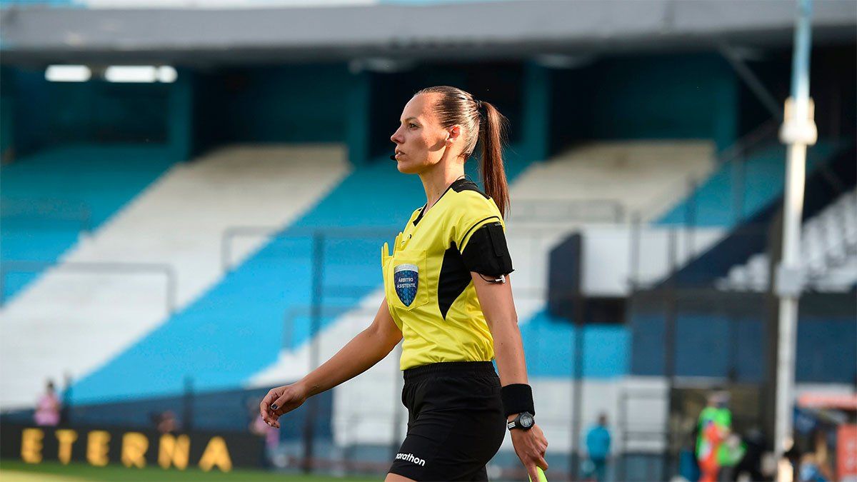 Mariana De Almeida entró en la historia grande de la Copa Libertadores masculina.