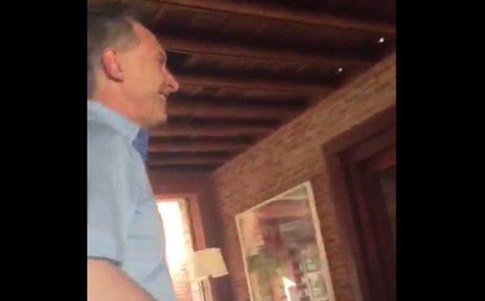 Macri festejó el triunfo de Argentina en la Copa Davis