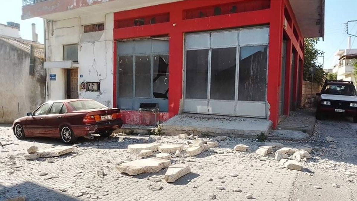 Terremoto en la isla griega de Creta: imágenes y videos