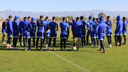 Godoy Cruz comenzó este lunes a preparar el encuentro ante Racing, por la 2ª fecha de la Liga Profesional.&nbsp;Foto: gentileza Godoy Cruz.