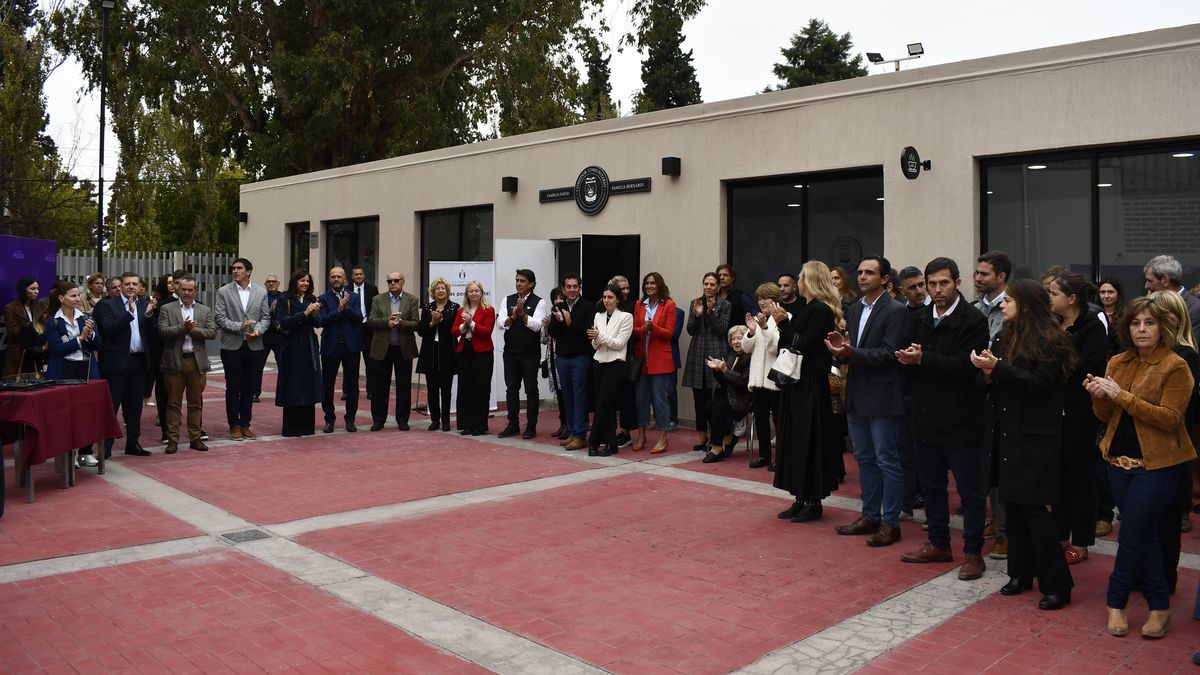 El comedor donado a la Universidad Maza fue inaugurado este viernes.