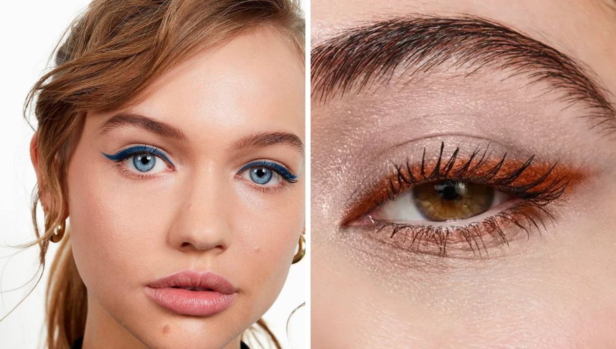 La sombra de ojos metalizada debe aplicarse de a poco y de a toquecitos. La sombra de ojos metalizada debe aplicarse de a poco y de a toquecitos.