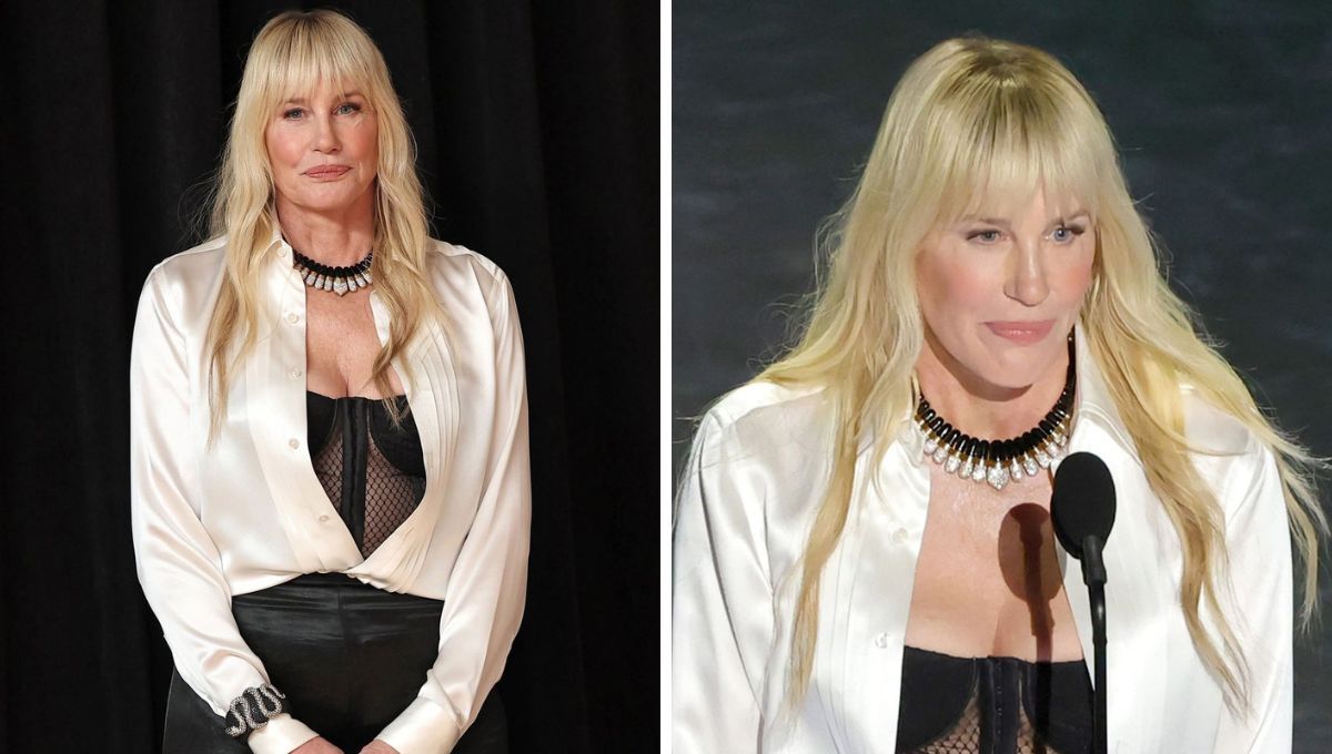 Daryl Hannah en la actualidad. Daryl Hannah en la actualidad.