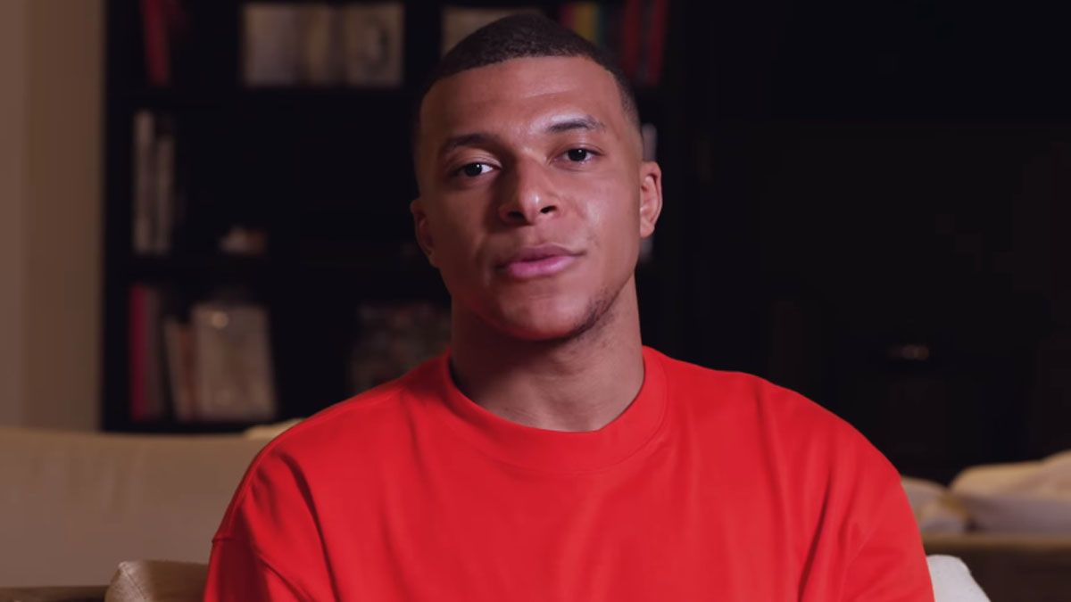 Mbappé hizo el anuncio en redes sociales.