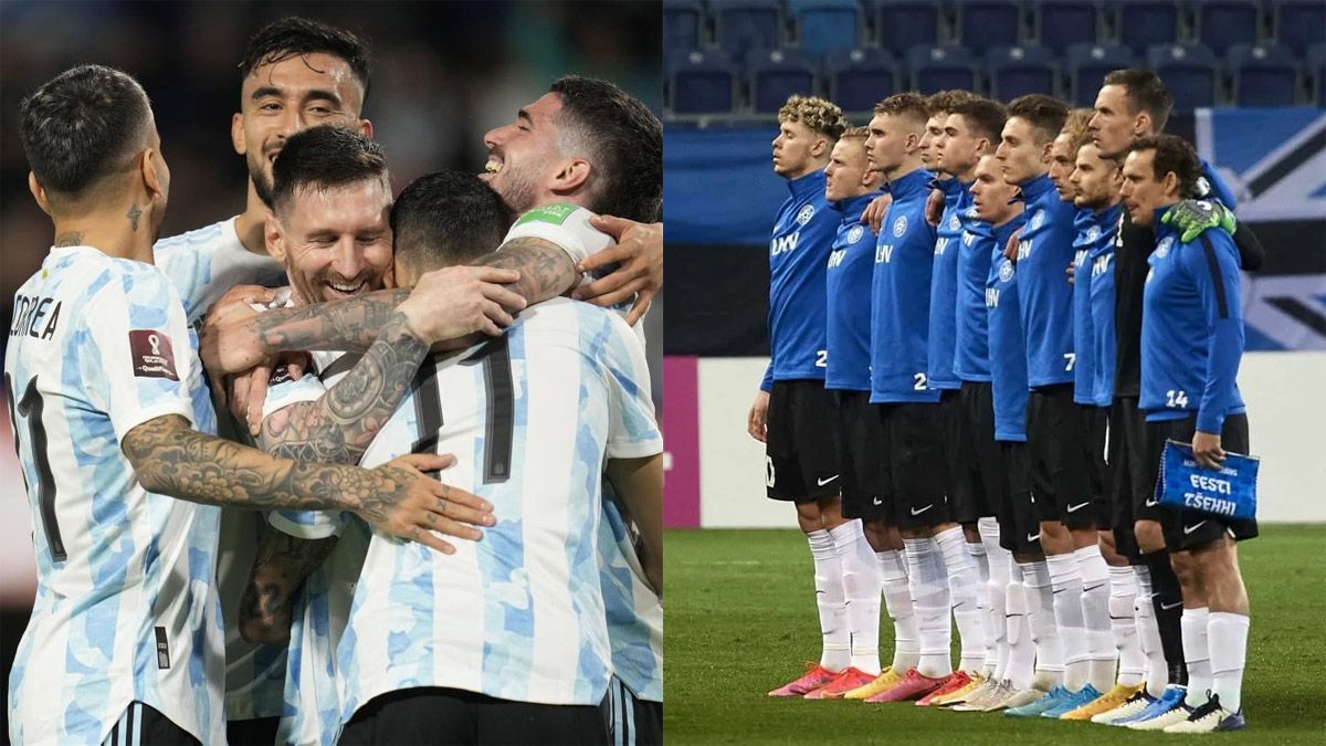 La Selección argentina y Estonia se medirán el próximo domingo 5 de junio