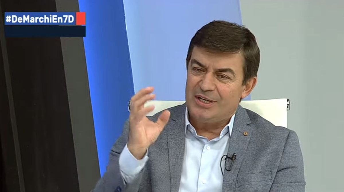 A pesar de la intensa semana y la intervención partidaria, De Marchi se mostró confiado.