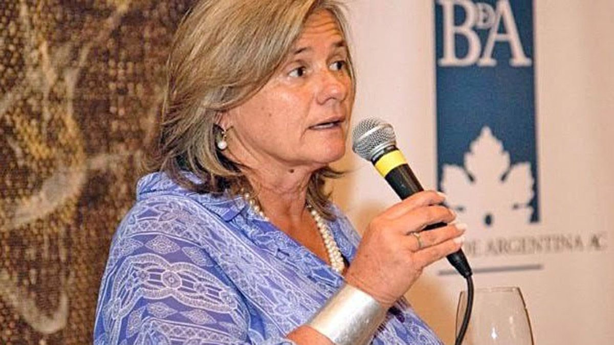 Patricia Ortiz, presidenta de Bodegas de Argentina.