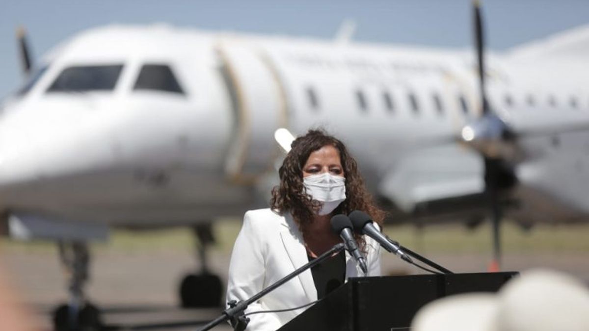 Malargüe se sumó a los vuelos comerciales con una ruta que une varias ciudades de la Patagonia