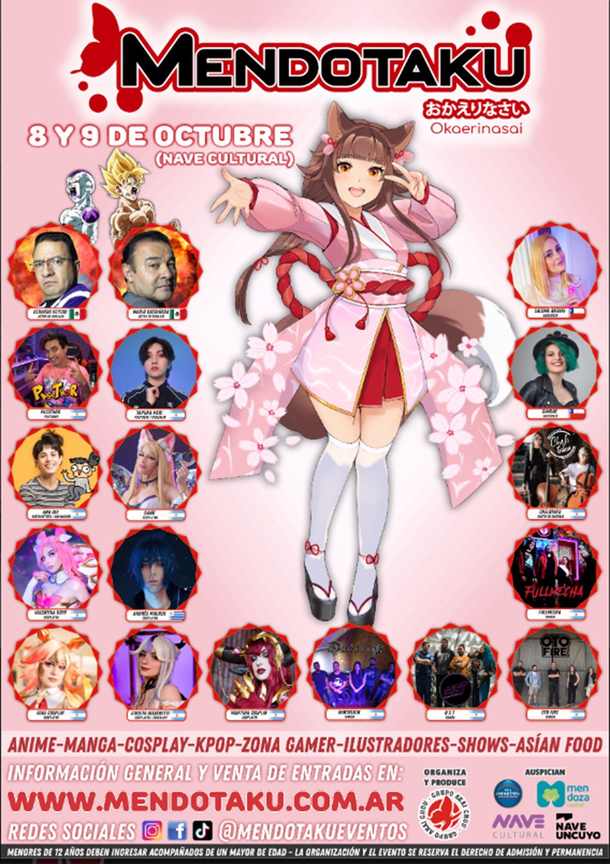 Mendotaku. Propuesta para adolescentes y jóvenes en el fin de semana largo en Mendoza.