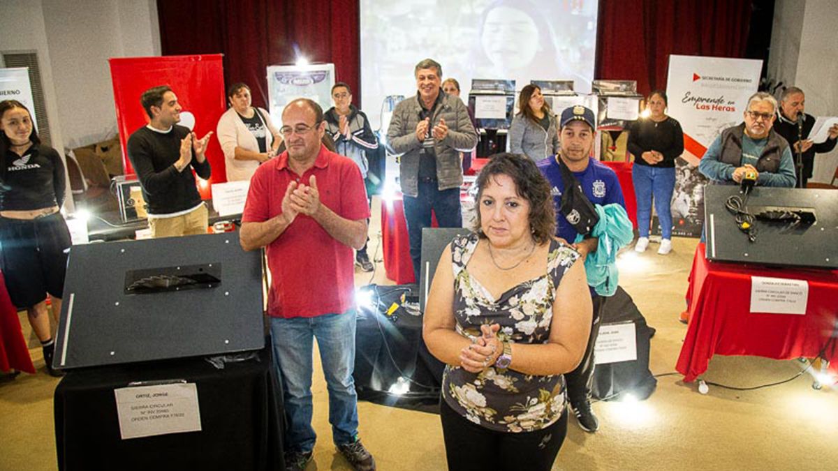 La Municipalidad de Las Heras realizó la primera entrega anual del programa Emprende II.