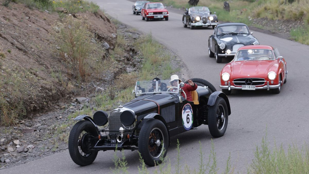 Lucida primera etapa del Rally de las Bodegas, desde Dalvian a Puesto del Indio en la estancia San Isidro