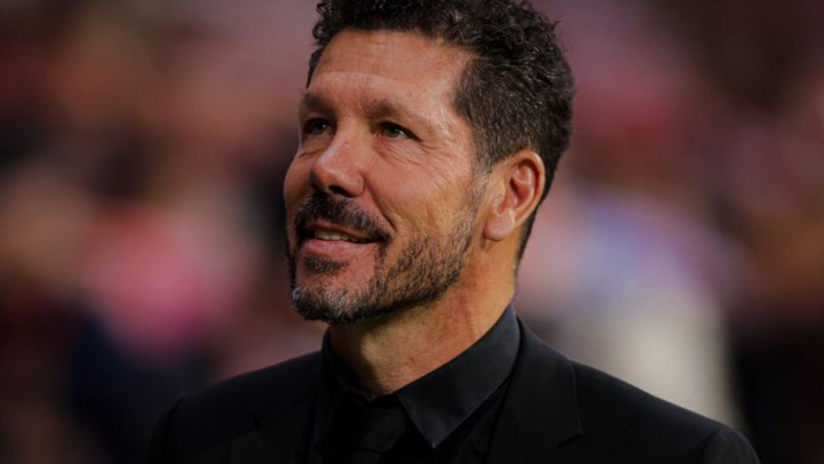 El Cholo. Diego Simeone, el DT del Atl&eacute;tico de Madrid.
