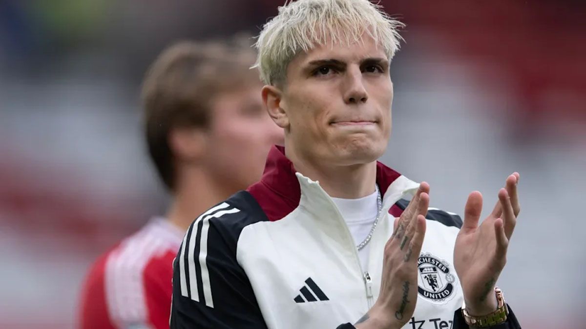 Alejandro Garnacho no es tenido en cuenta en el Manchester United.