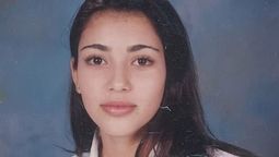 Imagen de la famosa en su adolescencia. Imagen de la famosa en su adolescencia.