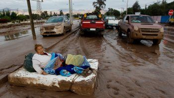 La presidenta de Chile viajó a Tocopilla, la zona más afectada