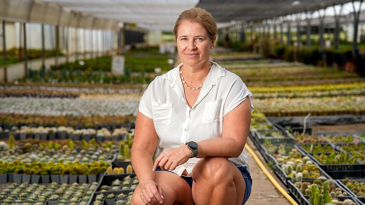 Para la dueña de Cactus Mendoza hay un interés creciente por plantas de bajo requerimiento hídrico gracias a la conciencia del cuidado del agua. Para la dueña de Cactus Mendoza hay un interés creciente por plantas de bajo requerimiento hídrico gracias a la conciencia del cuidado del agua.