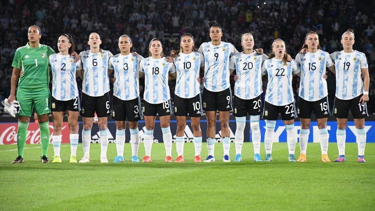 La selección argentina femenina