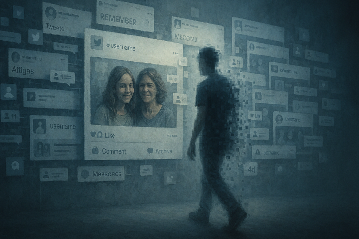 Huir de nuestro pasado ya no es una opción en el mundo digital. Huir de nuestro pasado ya no es una opción en el mundo digital.