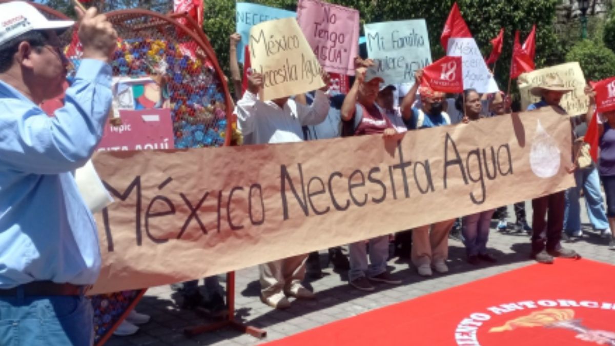 Fuente: X @mexicosinagua Fuente: X @mexicosinagua