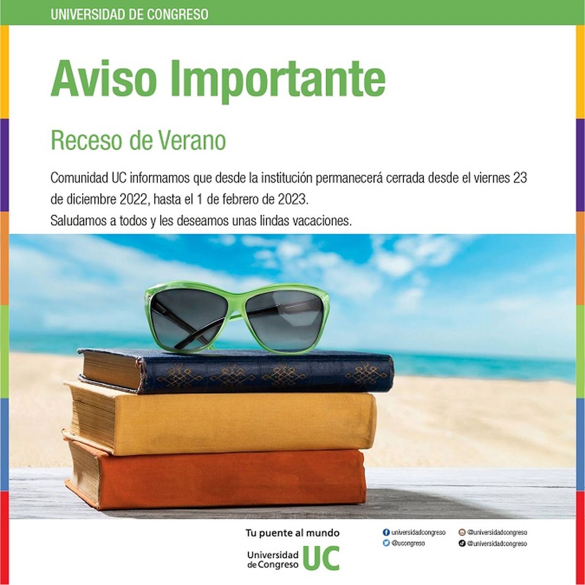 Ante cualquier consulta estaran disponibles los distintos canales digitales