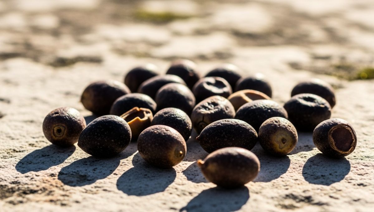 La cáscara de aceituna puede colocarse al sol para ser aprovechada en múltiples funciones