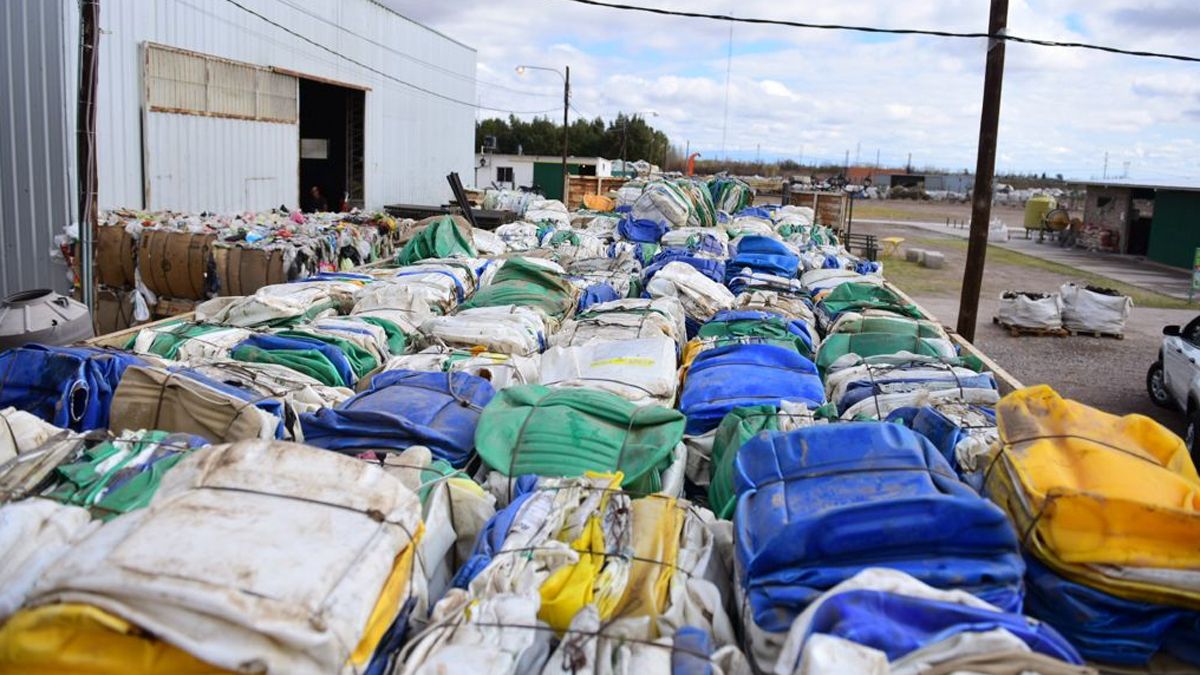 Material reciclable.