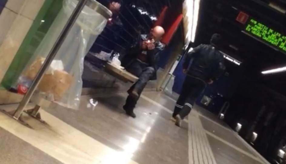 Sexo y droga en el metro de Barcelona