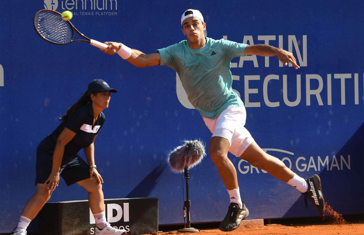 Francisco Cerúndolo logró avanzar en el Argentina Open