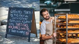 Una panadería de Mendoza se hizo viral en Instagram por su insólito cartel