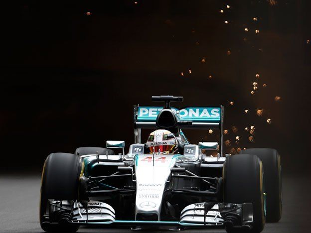 Hamilton le sacó el máximo provecho a su Mercedes
