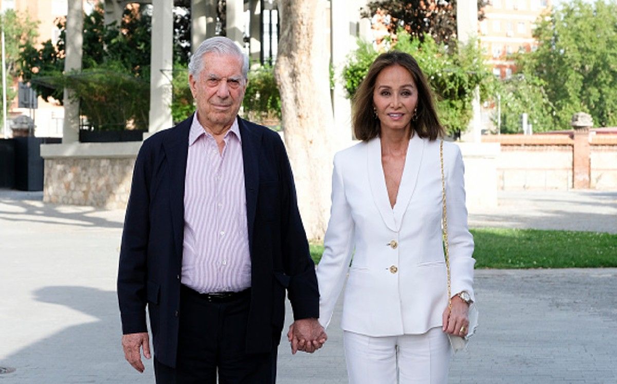 Isabel Preysler y Mario Vargas Llosa. Isabel Preysler y Mario Vargas Llosa. 