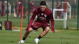 Juanfer Quintero se sumó a River