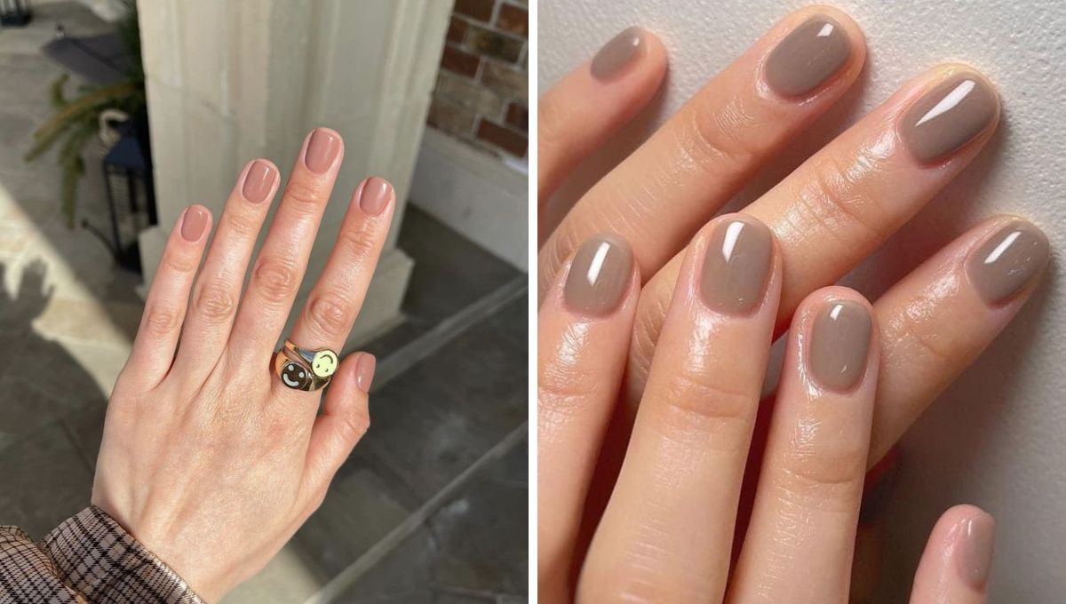 Colores nude, una gran opción para disimular el crecimiento de la uña. Colores nude, una gran opción para disimular el crecimiento de la uña. 