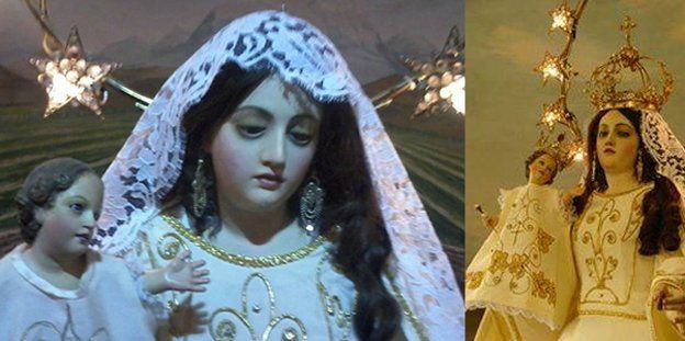 Se robaron la corona de la Virgen de La Carrodilla del interior de la parroquia