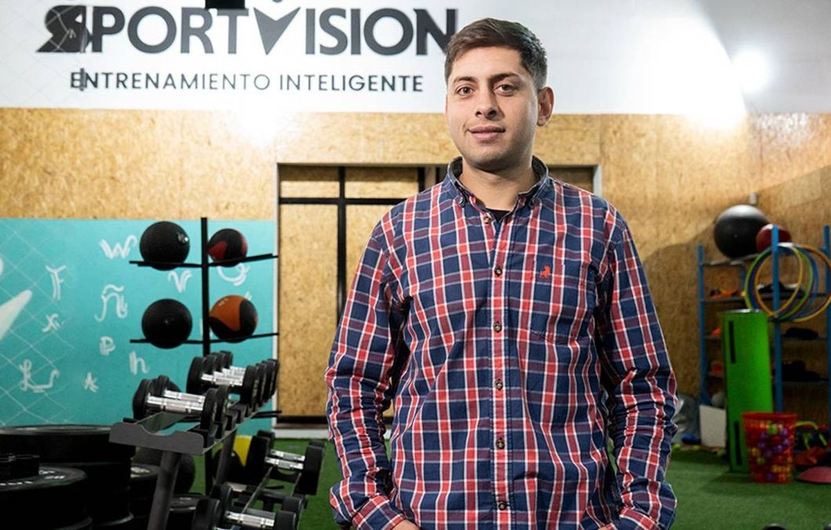 Nicolás González Neglia, kinesiólogo y gerente de Sportvision. Nicolás González Neglia, kinesiólogo y gerente de Sportvision.