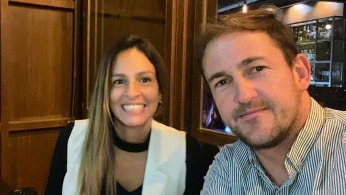 Julieta Silva se casó en diciembre con Lucas Giménez.