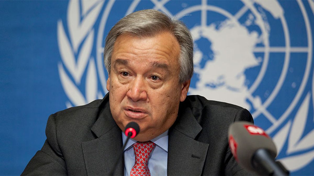 Antonio Guterrez.
