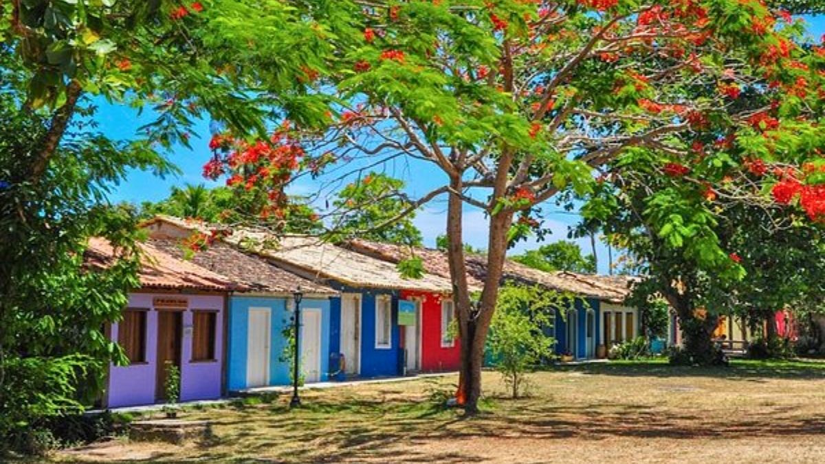 La ciudad de Trancoso, en Brasil La ciudad de Trancoso, en Brasil