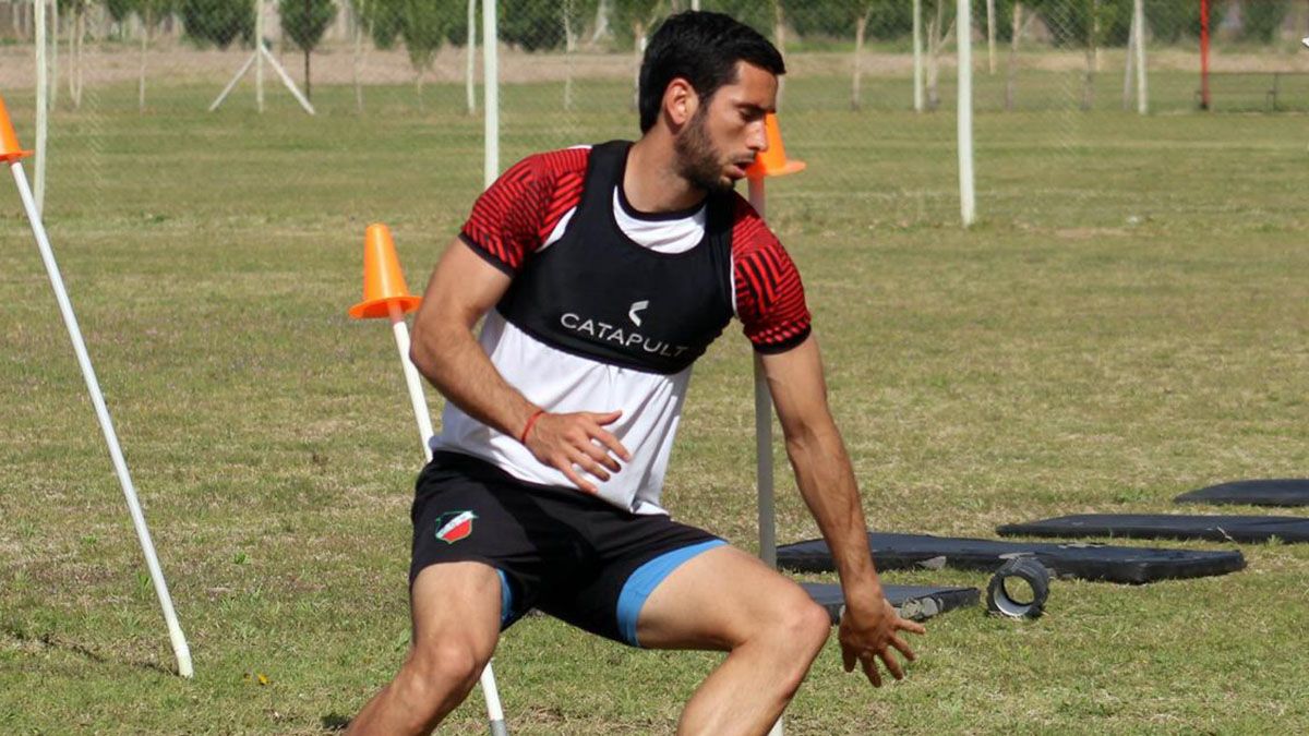 El sanrafaelino admtió que van de menor a mayor en el trabajo de pretemporada.