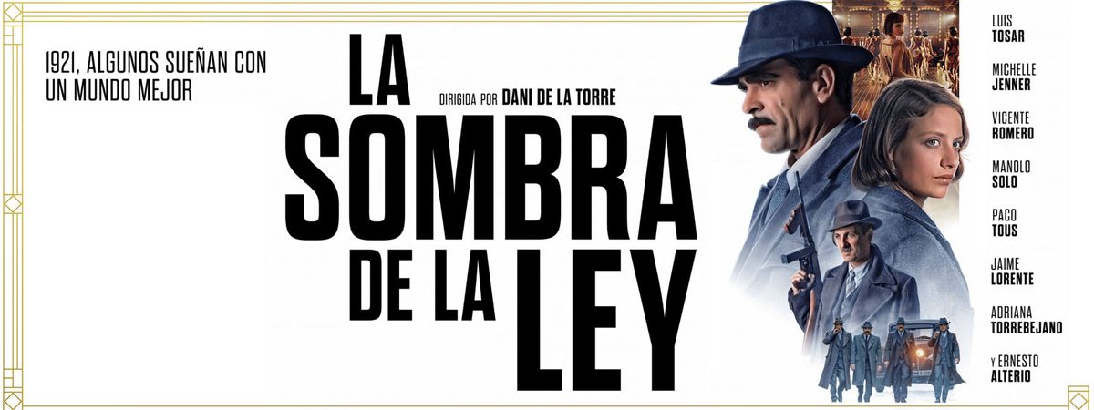 Cinta de época. Luis Tosar y Michelle Jenner protagonizan la película española La sombra de la ley. Cinta de época. Luis Tosar y Michelle Jenner protagonizan la película española La sombra de la ley. 