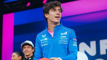 Colapinto es pura emoción tras confirmarse que realizará una exhibición con un auto de Fórmula 1 en Argentina