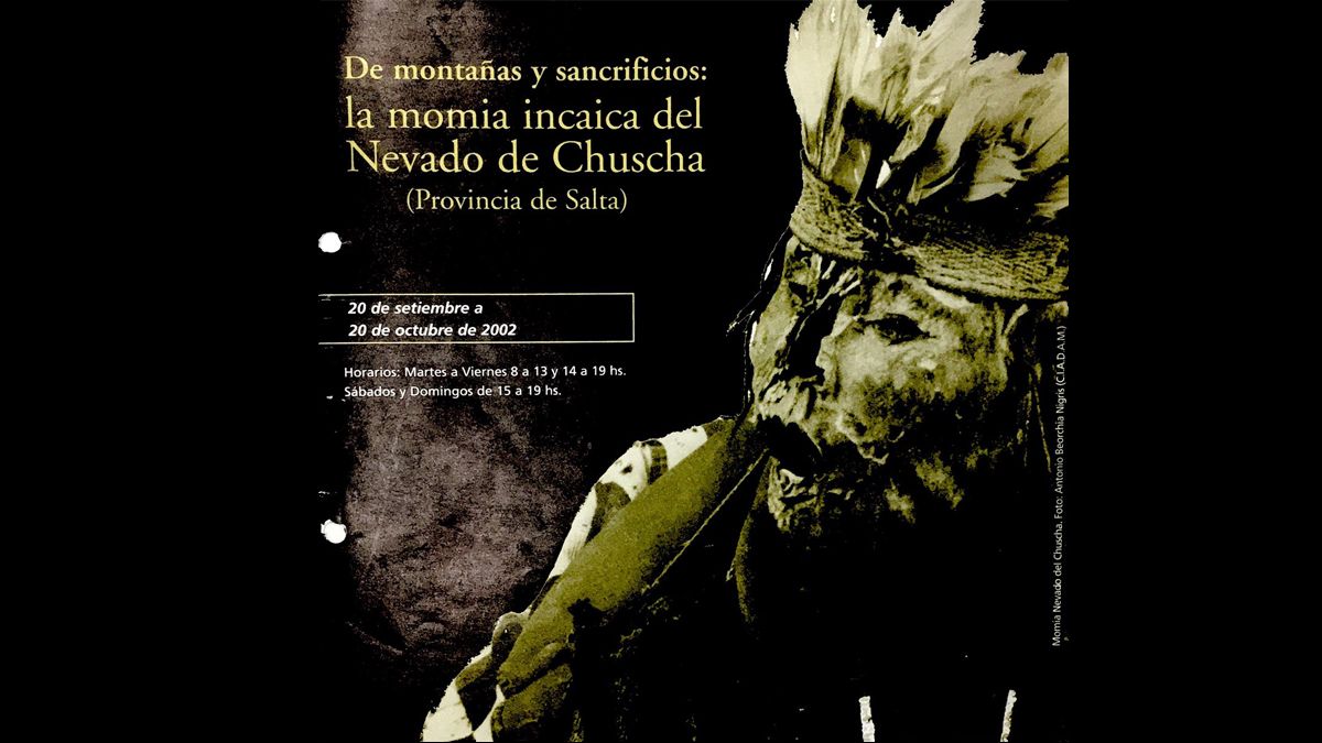 Una publicación acerca de la momia incaica del Nevado del Chuscha.