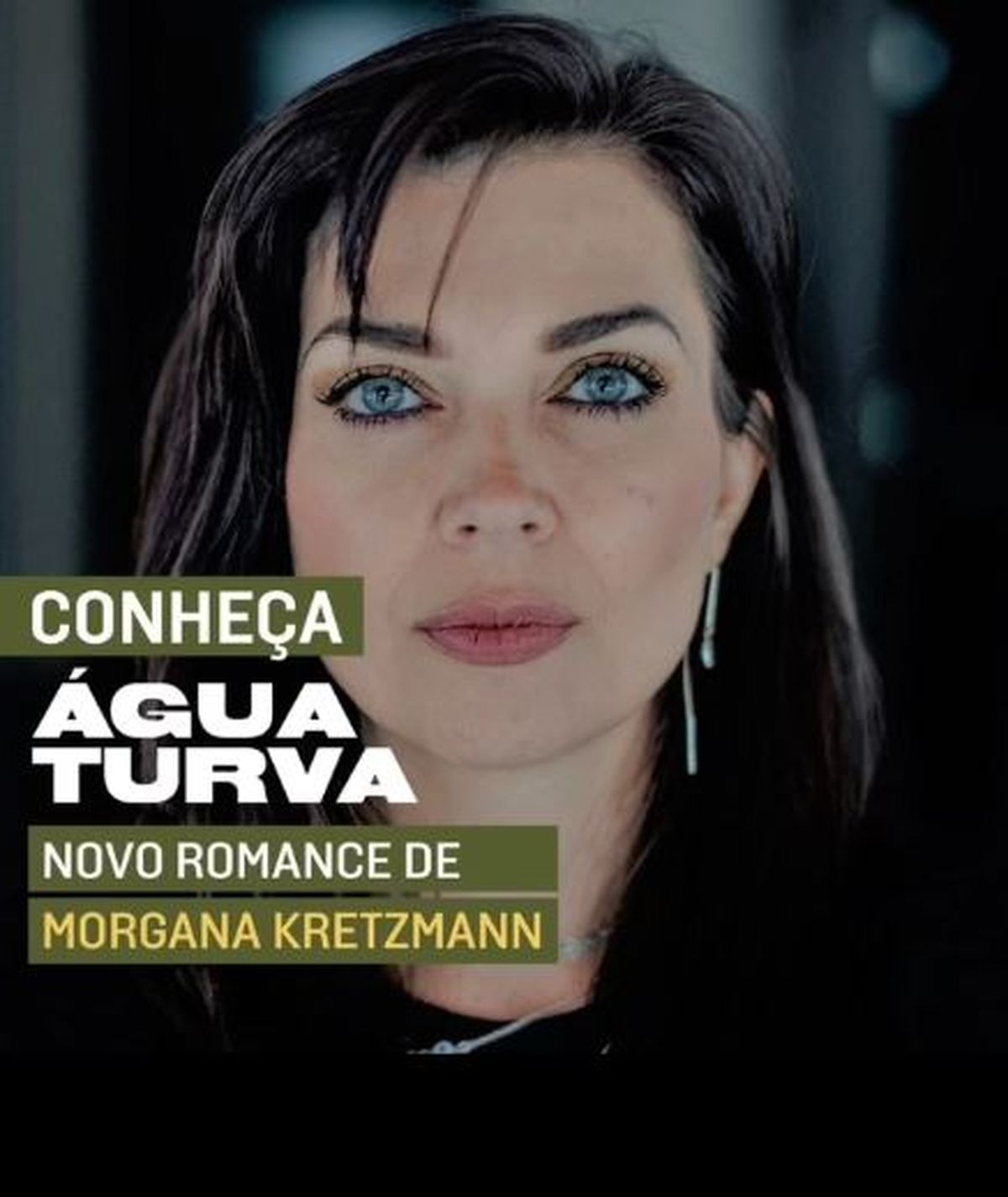 Morgana con su novela 