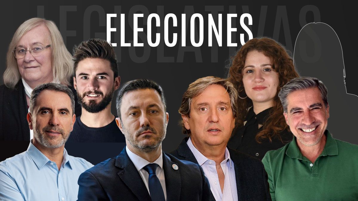 Los candidatos que encabezan las listas de diputados nacionales en las elecciones 2025 en Mendoza.
