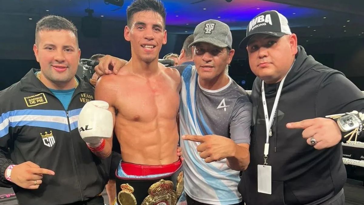 Francisco Bebu Verón perdió su invicto en el boxeo profesional en ...