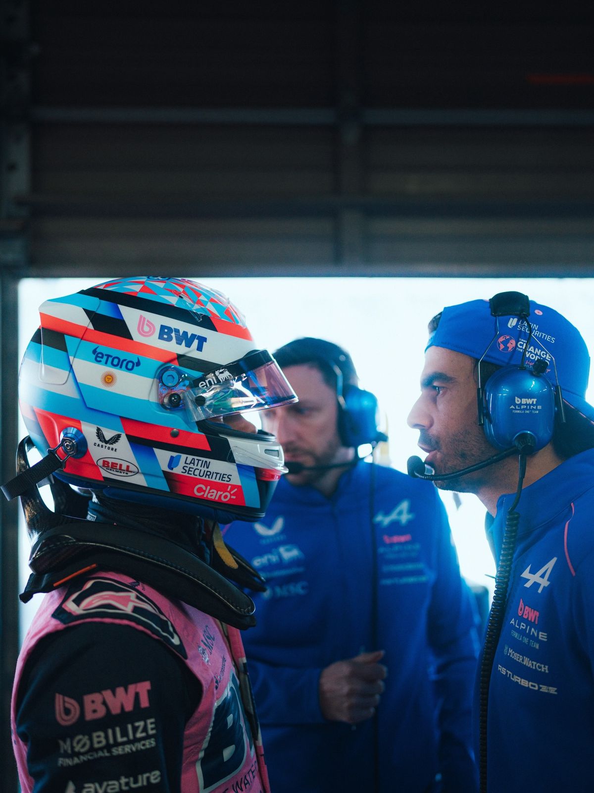 Franco Colapinto luego de la primera tanda de ensayos en el GP de Jap&oacute;n.&nbsp;