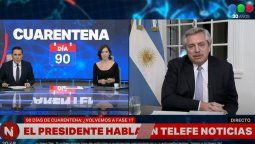 El tenso cruce entre el presidente Alberto Fernández y la periodista Cristina Pérez