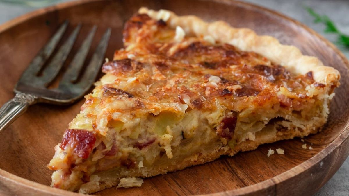 La tarta de puerros es una receta rica y sencilla para el almuerzo saludable. Foto: gentileza oliviascuisine. La tarta de puerros es una receta rica y sencilla para el almuerzo saludable. Foto: gentileza oliviascuisine.