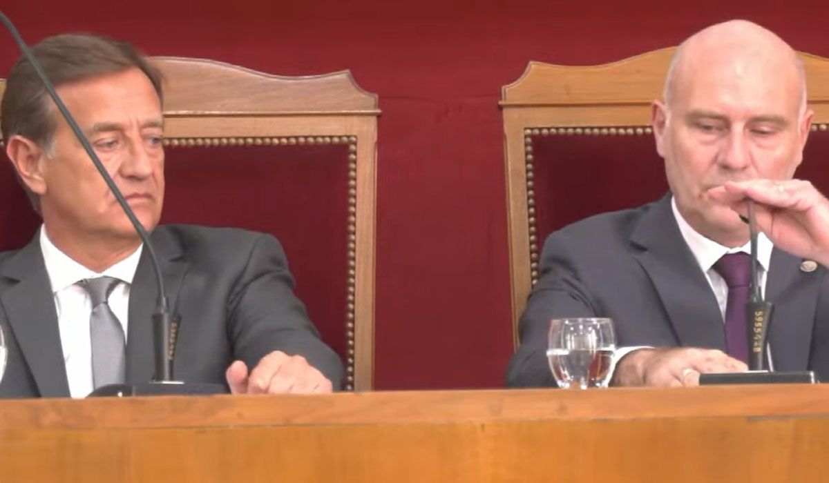 La apertura del Año Judicial estuvo liderada por el gobernador y el presidente de la Corte.